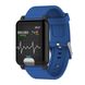 Фитнес браслет Smart Band H4C Тонометр + ЭКГ + PPG Синий (Color Screen)