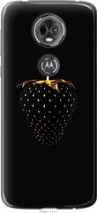 Чехол на Motorola Moto E5 Plus Черная клубника "3585u-1412-7105"
