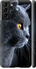 Чехол на Samsung Galaxy S21 Plus Красивый кот "3038c-2115-7105"