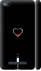 Чехол на Xiaomi RedMi 4A Подзарядка сердца "4274c-631-7105"