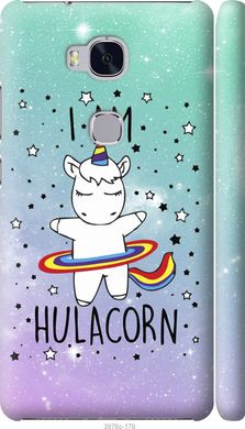 Чехол на Huawei Honor 5X I'm hulacorn "3976c-176-7105"