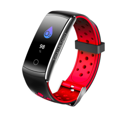 Фитнес браслет Smart Band Q8S Тонометр (Color Screen) Красный
