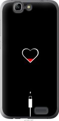 Чехол на Huawei Ascend G7 Подзарядка сердца "4274u-147-7105"