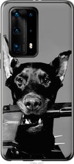 Чехол на Huawei P40 Pro Plus Доберман "2745u-1917-7105"