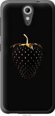 Чехол на HTC Desire 620G Черная клубника "3585u-187-7105"