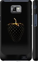 Чехол на Galaxy S2 i9100 Черная клубника "3585c-14-7105"