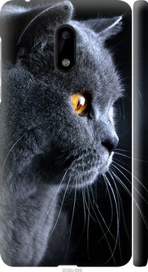 Чехол на Nokia 6 Красивый кот "3038c-898-7105"