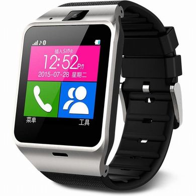 Умные смарт часы Smart Watch GV18 Cеребристый
