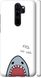 Чехол на Xiaomi Redmi Note 8 Pro Акула "4870c-1783-7105"
