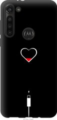 Чехол на Motorola G8 Power Подзарядка сердца "4274u-1940-7105"