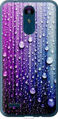 Чехол на LG K8 2018 Капли воды "3351u-1384-7105"