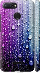 Чехол на Xiaomi Redmi 6 Капли воды "3351c-1521-7105"