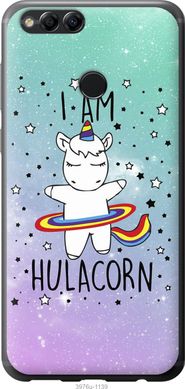 Чехол на Huawei Honor 7X I'm hulacorn "3976u-1139-7105"