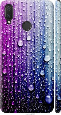 Чехол на Huawei Nova 3i Капли воды "3351c-1541-7105"