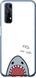 Чехол на Realme 7 Акула "4870u-2081-7105"
