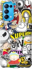 Чехол на Oppo Find X3 Lite Popular logos "4023u-2299-7105"