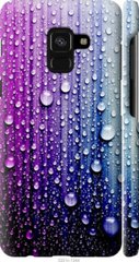 Чехол на Samsung Galaxy A8 2018 A530F Капли воды "3351c-1344-7105"