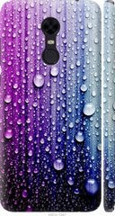 Чехол на Xiaomi Redmi 5 Plus Капли воды "3351c-1347-7105"