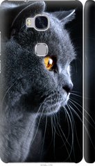 Чехол на Huawei Honor 5X Красивый кот "3038c-176-7105"