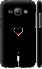 Чехол на Samsung Galaxy J1 J100H Подзарядка сердца "4274c-104-7105"