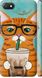 Чехол на Xiaomi Redmi 6A Зеленоглазый кот в очках "4054c-1531-7105"
