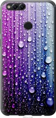 Чехол на Huawei Honor 7X Капли воды "3351u-1139-7105"