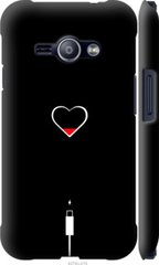 Чехол на Samsung Galaxy J1 Ace J110H Подзарядка сердца "4274c-215-7105"