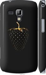 Чехол на Samsung Galaxy S Duos s7562 Черная клубника "3585c-84-7105"