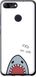 Чехол на Asus ZenFone Max Plus M1 ZB570TL Акула "4870u-1361-7105"