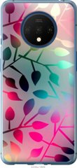 Чехол на OnePlus 7T Листья "2235u-1809-7105"