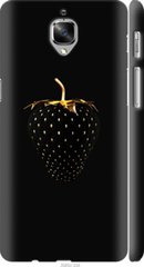 Чехол на OnePlus 3T Черная клубника "3585c-1617-7105"