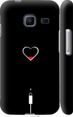 Чехол на Samsung Galaxy J1 Mini J105H Подзарядка сердца "4274c-258-7105"
