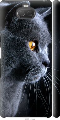 Чехол на Sony Xperia 10 I4113 Красивый кот "3038c-1688-7105"