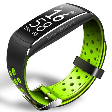 Фитнес браслет Smart Band Q8 Тонометр Зеленый