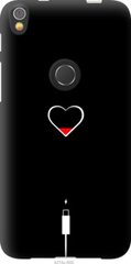 Чехол на Alcatel Shine Lite Подзарядка сердца "4274u-695-7105"