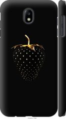 Чехол на Samsung Galaxy J7 J730 (2017) Черная клубника "3585c-786-7105"