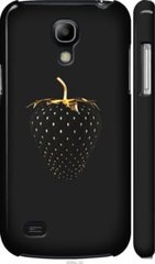 Чехол на Samsung Galaxy S4 mini Duos GT i9192 Черная клубника "3585c-63-7105"