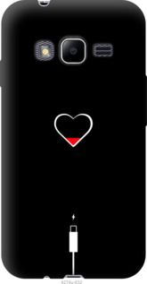 Чехол на Samsung Galaxy J1 Mini Prime J106 Подзарядка сердца "4274u-632-7105"