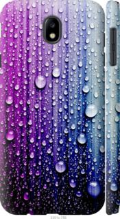 Чехол на Samsung Galaxy J7 J730 (2017) Капли воды "3351c-786-7105"