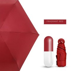 Мини-зонт в капсуле Capsule Umbrella mini Красный