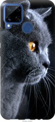 Чехол на Realme C15 Красивый кот "3038u-2063-7105"