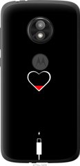 Чехол на Motorola Moto E5 Play Подзарядка сердца "4274u-1429-7105"
