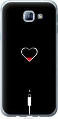 Чехол на Samsung Galaxy A8 (2016) A810 Подзарядка сердца "4274u-614-7105"