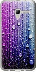 Чехол на Alcatel One Touch Pop 3 5.0 Капли воды "3351u-940-7105"
