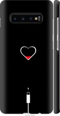 Чехол на Samsung Galaxy S10 Plus Подзарядка сердца "4274c-1649-7105"