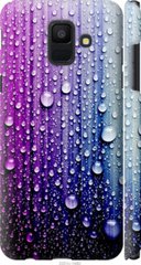 Чехол на Samsung Galaxy A6 2018 Капли воды "3351c-1480-7105"