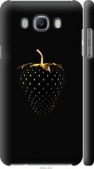 Чехол на Samsung Galaxy J7 (2016) J710F Черная клубника "3585c-263-7105"