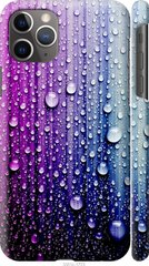 Чехол на Apple iPhone 11 Pro Max Капли воды "3351c-1723-7105"