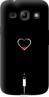 Чехол на Samsung Galaxy Core Plus G3500 Подзарядка сердца "4274u-359-7105"
