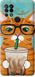 Чехол на Tecno Pova LD7 Зеленоглазый кот в очках "4054u-2433-7105"